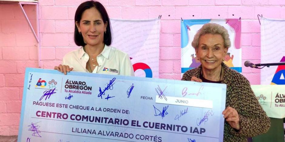 "Llevamos ejercidos más de 2 millones de pesos en el Programa de estancias infantiles", afirmó la alcaldesa de Álvaro Obregón, Lía Limón.