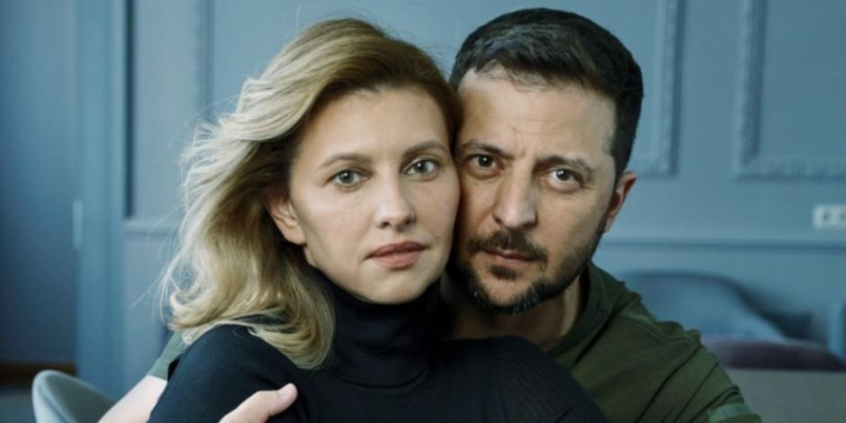 Zelenski y su esposa posaron para la revista Vogue; resaltaron la labor de las mujeres en el contexto de la invasión a Ucrania.