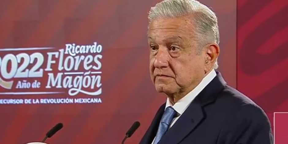 Andrés Manuel López Obrador, Presidente de México, instruyó al subsecretario de Seguridad y Protección Ciudadana para que de detalles de la investigación.