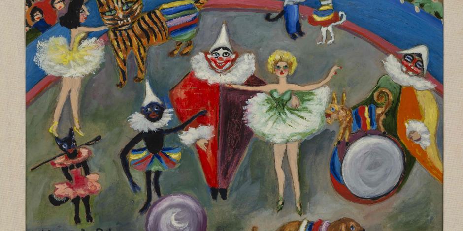 El circo (1931), de Nahui Ollin.