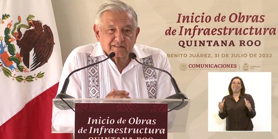 López Obrador enunció que para el final de su sexenio espera que se reduzca la pobreza.