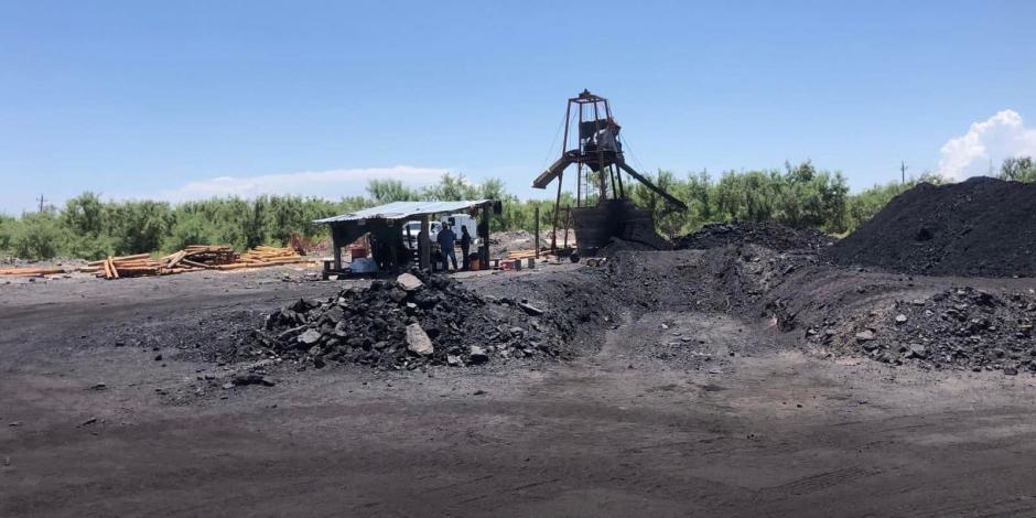 Reportan 9 personas atrapadas tras derrumbe de mina en Sabinas, Coahuila.