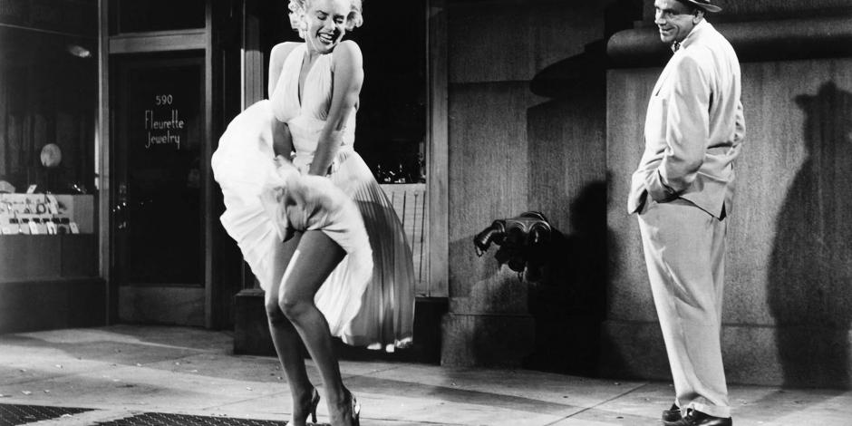 Marilyn Monroe en la película The Seven Year Itch.