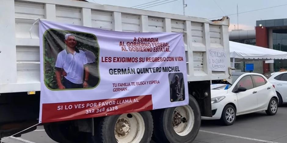 Las instituciones en la Mesa de Coordinación Estatal para la Construcción de Paz y Seguridad apoyaron en la búsqueda de Germán Quintero.