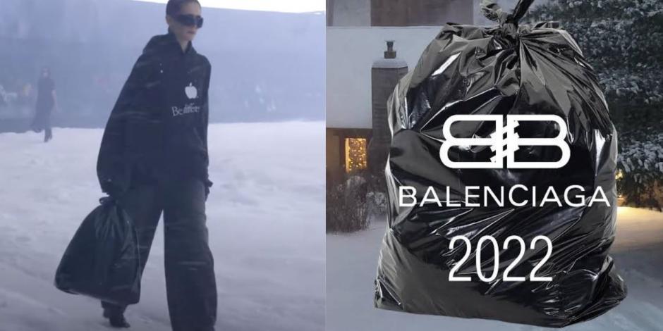 Balenciaga desata los memes por vender bolsa de basura en 36 mil pesos