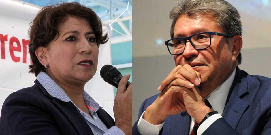 Tras elección de Delfina Gómez para Edomex, Monreal reitera que no cree en encuestas de Morena