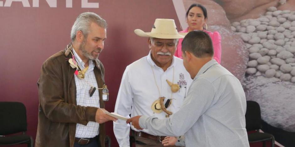 En el evento estuvo presente el gobernador de Michoacán, Alfredo Ramírez Bedolla.