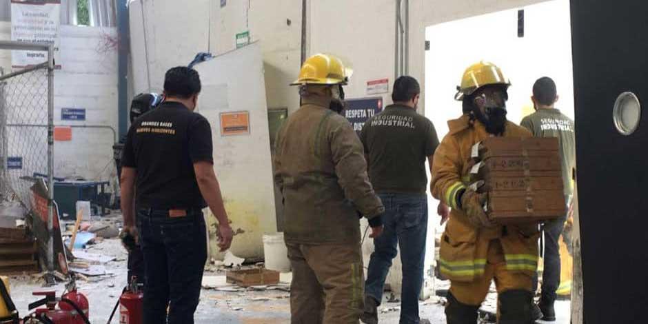 Explosión en fábrica de cartuchos Tecnos deja seis personas lesionadas en Morelos