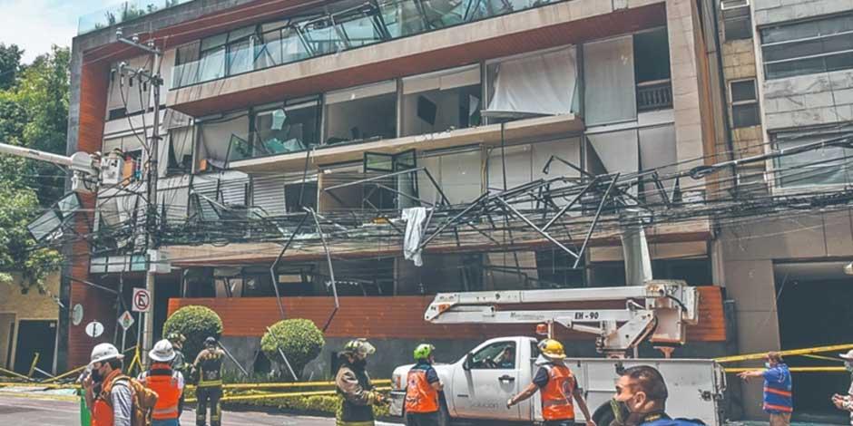 La explosión en un inmueble de ka Avenida Coyoacán en 2021, sacó a la luz presuntas operaciones ilícitas, atribuidas al llamado Cártel Inmobiliario de la Benito Juárez