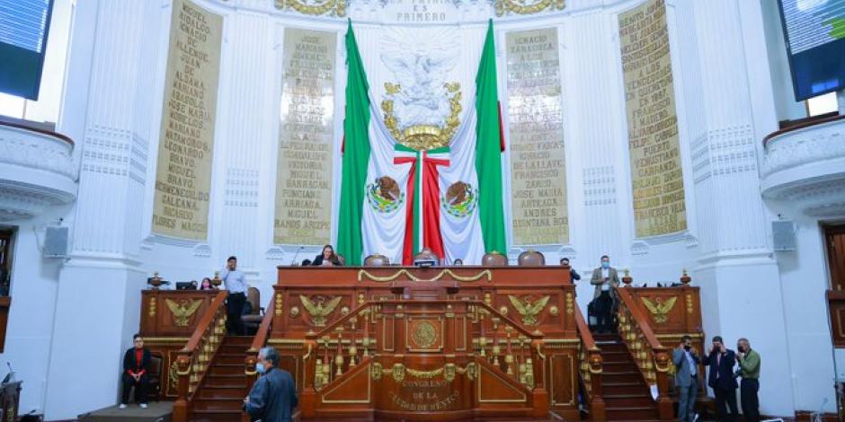 Congreso de la Ciudad de México.