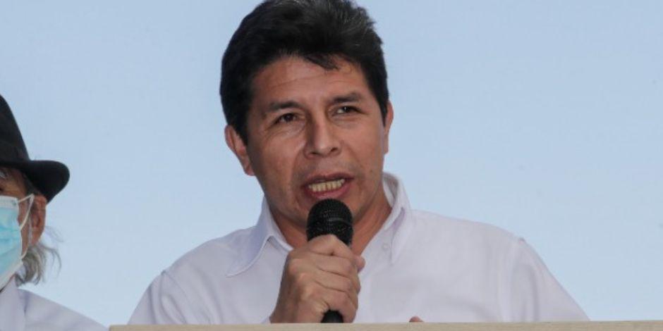 Pedro Castillo, presidente de Perú.