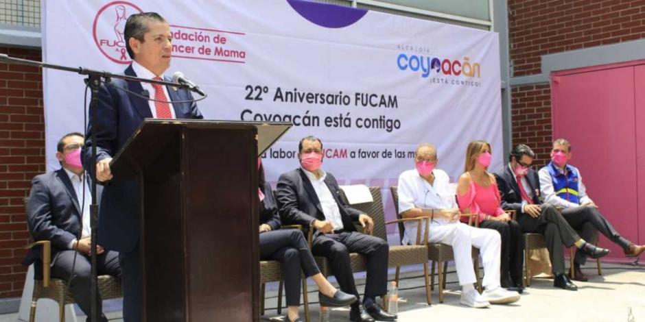 Anuncia Giovani Gutiérrez 2 mil 500 mastografías para mujeres Coyoacanenses.