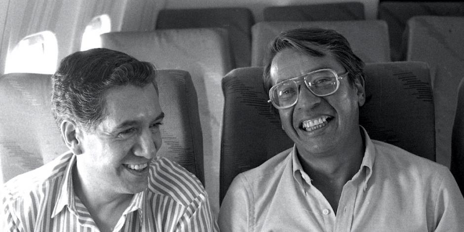 René Avilés Fabila (1940-2016) y José Agustín (1944).