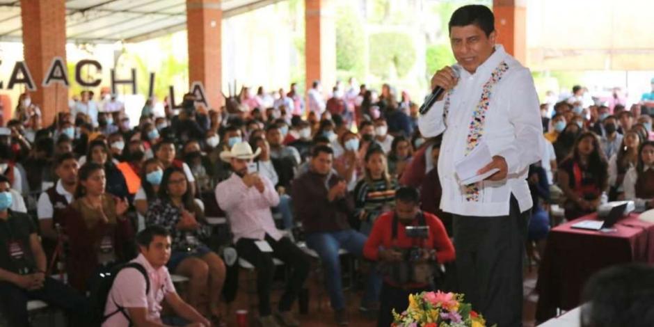 Jóvenes son el impulso del presente y futuro de la transformación en Oaxaca: Salomón Jara.