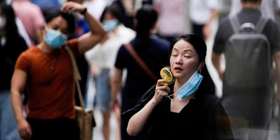 Altas temperaturas sofocan una amplia franja de China; mantienen alerta por calor extremo