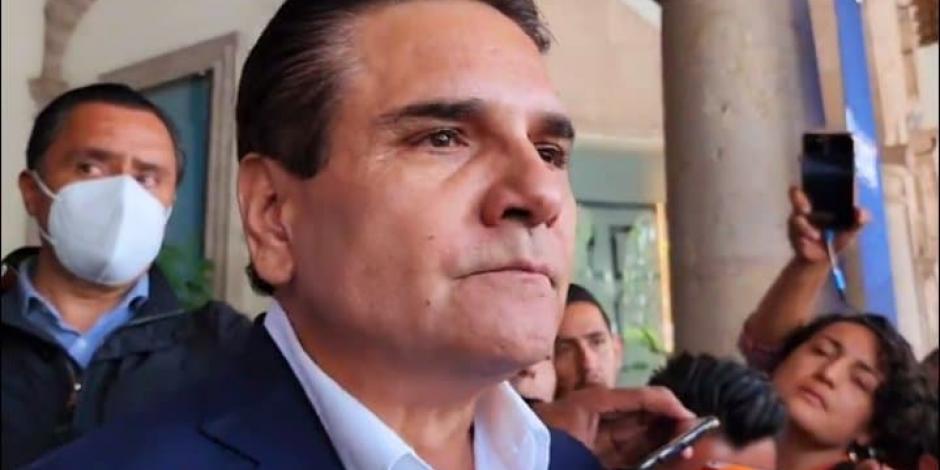 El exgobernador de Michoacán, Silvano Aureoles Conejo, anuncia que buscará ser el candidato de la oposición para la Presidencia de la República en 2024