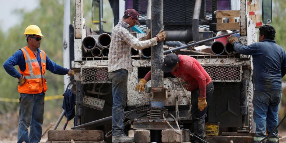 Trabajos de rescate en mina de Sabinas, Coahuila