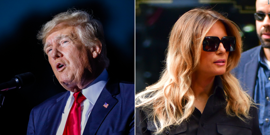 Donald Trump sospecha de su esposa Melania Trump