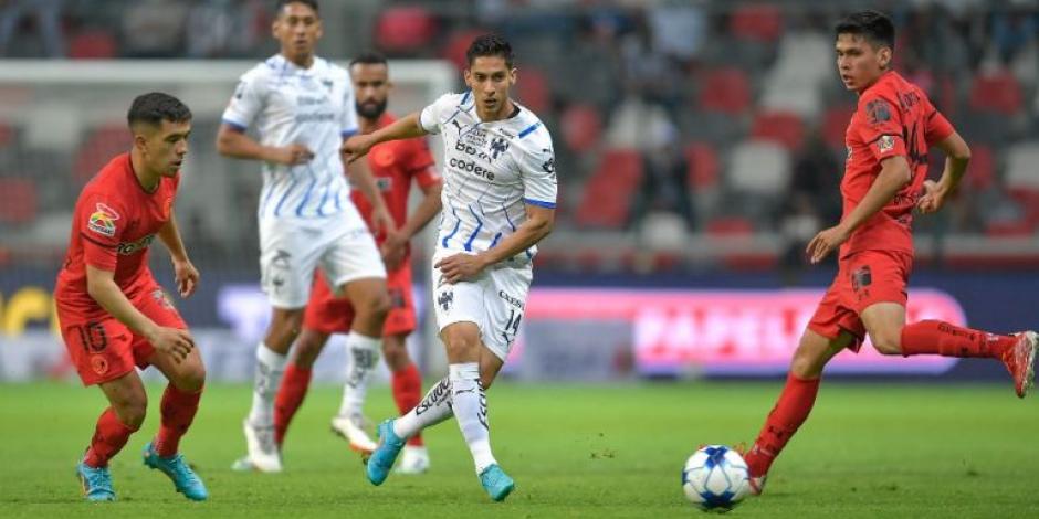 Toluca y Monterrey empataron 2-2 en el Estadio Nemesio Díez, en la Jornada 4 del Torneo Clausura 2022, el pasado 6 de abril.