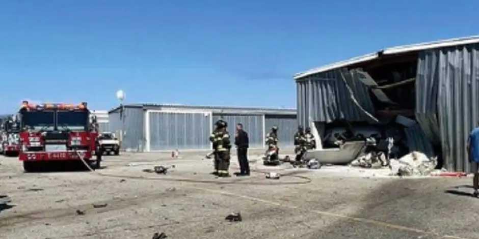 Chocan 2 aviones al aterrizar en aeropuerto de California; reportan varios muertos