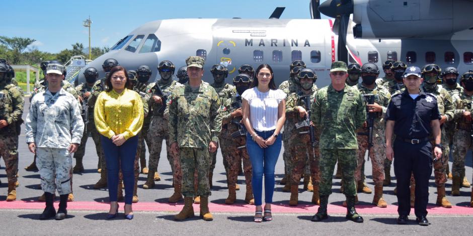 Tras detención de “La Vaca” llegan más marinos a Colima.