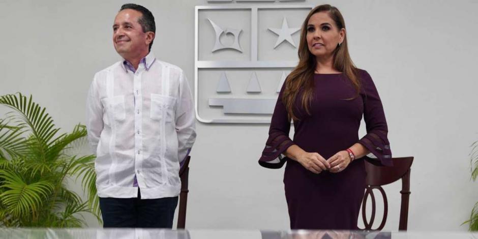 Carlos Joaquín y Mara Lezama inician trabajos de entrega recepción