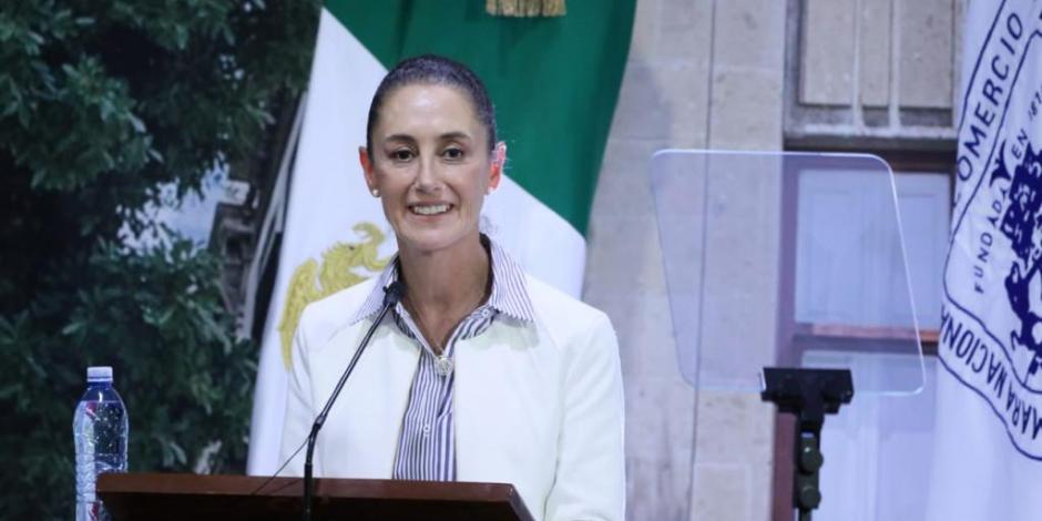 La Jefa de Gobierno de la Ciudad de México, Claudia Sheinbaum, anuncia que el próximo año habrá tianguis turístico en la capital del país