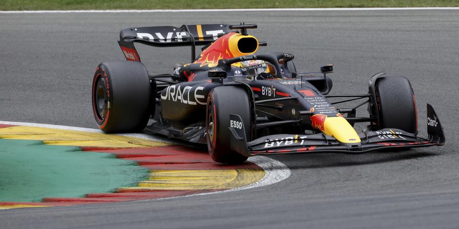 Max Verstappen en el Circuito de Spa-Francorchamps en el GP de Bélgica.