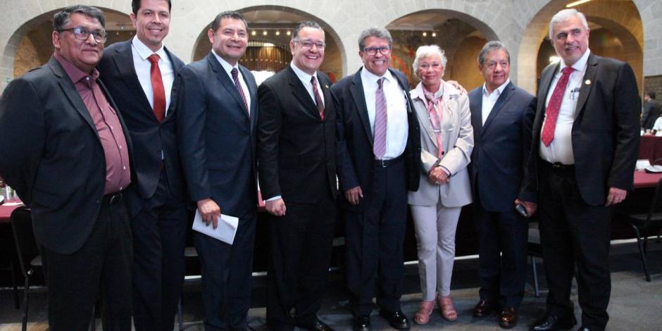 Senadores de Morena critican que secretario de Gobernación, Adán Augusto López no asiste a plenaria