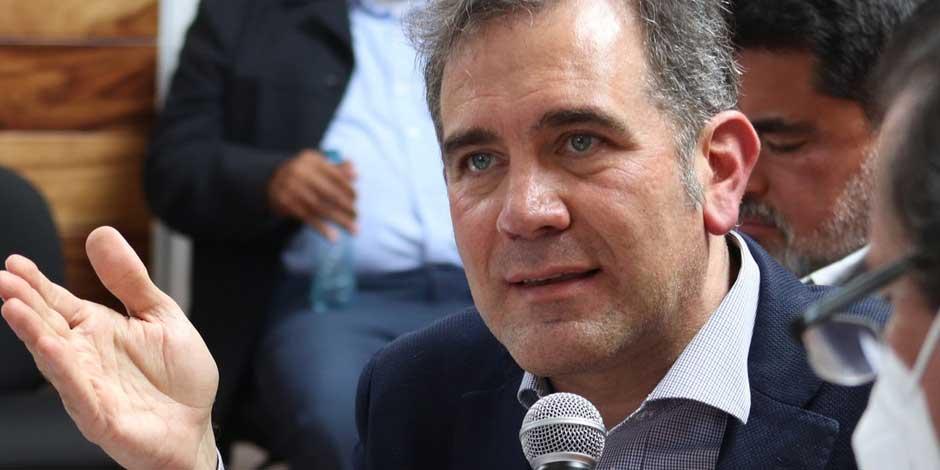 Confía Lorenzo Córdova en que Reforma Electoral no sea un momento de ruptura.