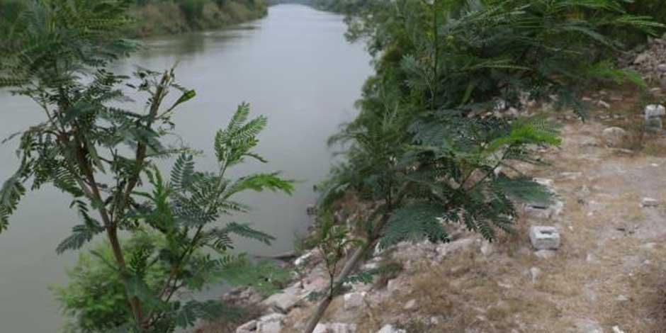 Una imagen del Río Bravo, en la frontera entre México y EU