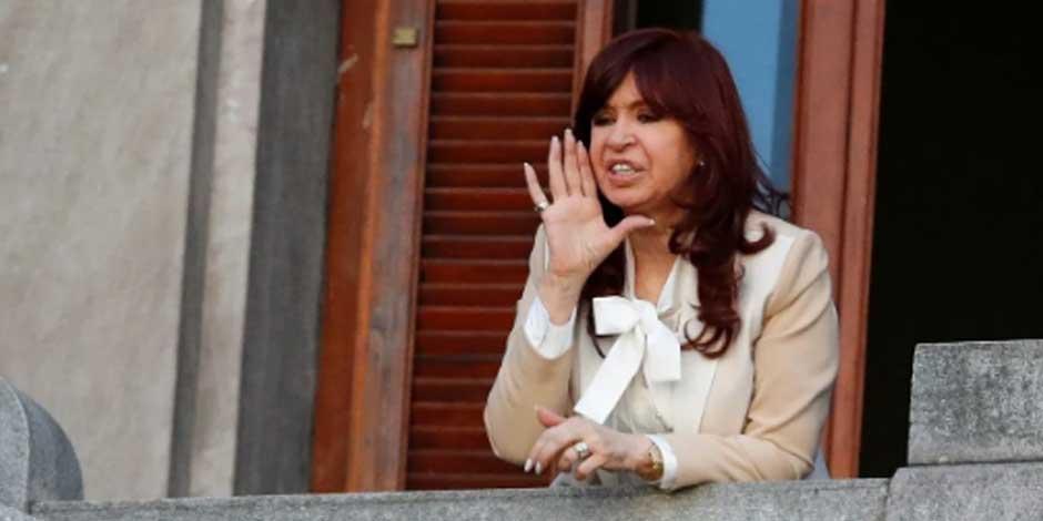 En la imagen, la vicepresidenta de Argentina, Cristina Fernández