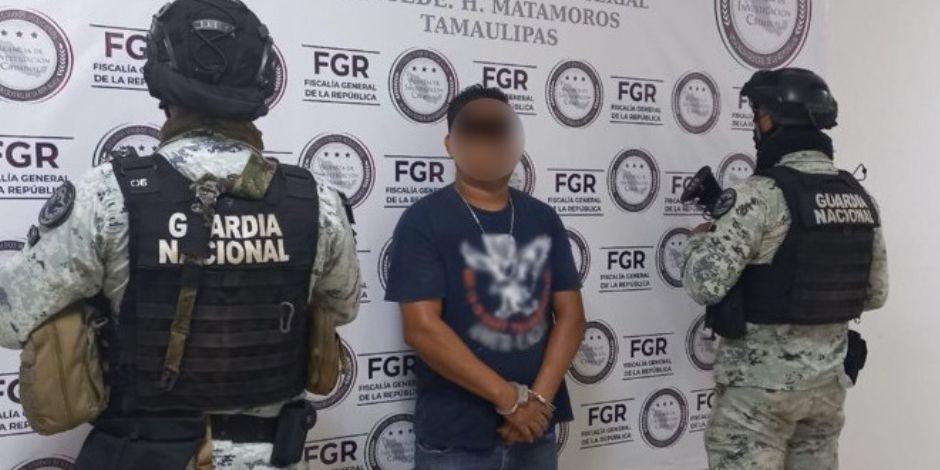La Guardia Nacional capturó al presunto involucrado en la masacre de 72 migrantes en San Fernando.