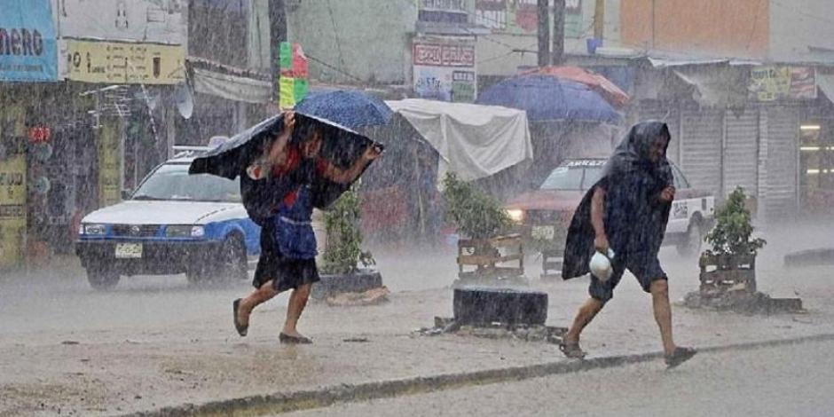 Depresión Tropical Doce E producirá lluvias intensas en algunos estados del país.
