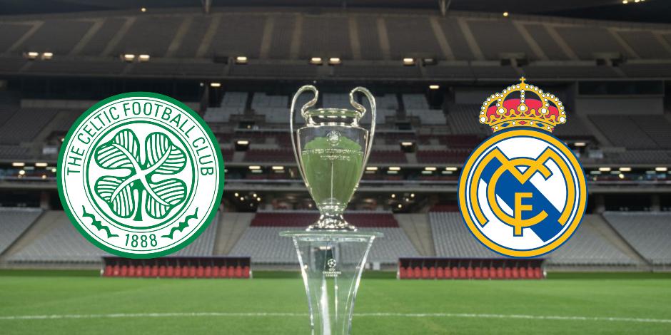 Celtic le hace los honores al Real Madrid en la Jornada 1 de la Champions League