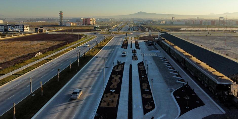 El Pleno del Inai ordena a la Sedena informar sobre reparación y reconstrucción de "Puente de Santiago" en el Aeropuerto Internacional Felipe Ángeles (AIFA)