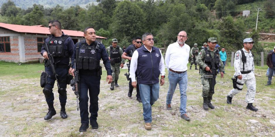 Gobierno de Michoacán, Guardia Nacional y Ejército refuerzan la seguridad en región Oriente