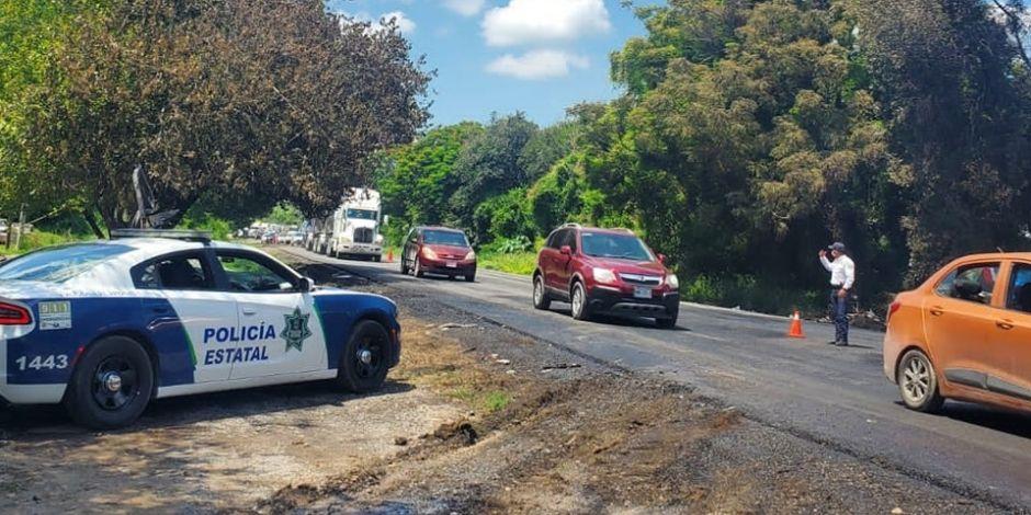 Reabrieron a vehículos carretera Ciudad Victoria-Monterrey tras accidente que dejó 18 personas muertas.