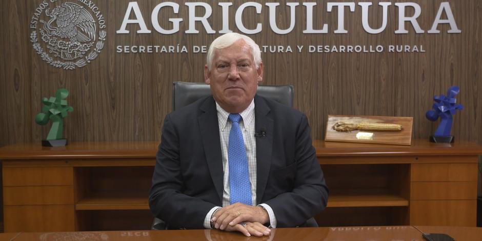 Víctor Villalobos Arámbula, secretario de Agricultura y Desarrollo Rural.
