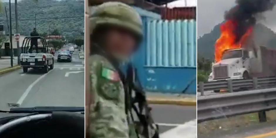 Balacera y enfrentamiento en Orizaba, Veracruz, provoca intensa movilización de corporaciones de seguridad.