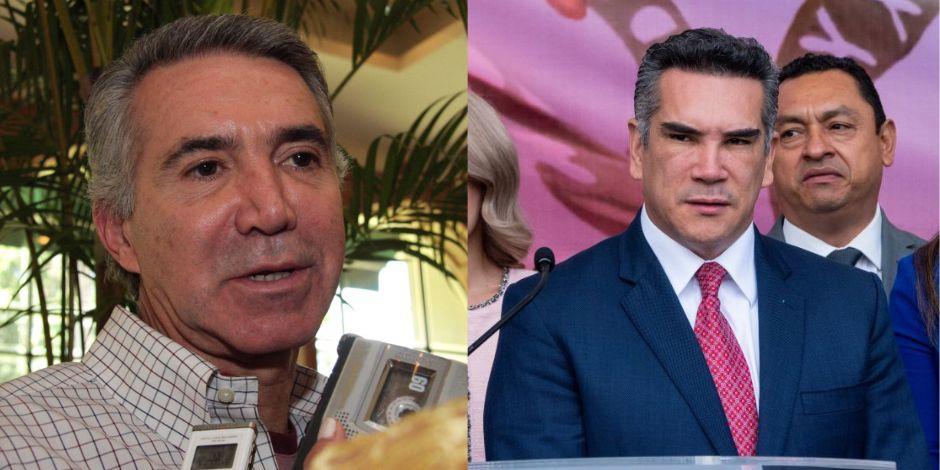 Roberto Madrazo pide a 'Alito' dejar de actuar como opositor; "divide al PRI en vano", asegura.