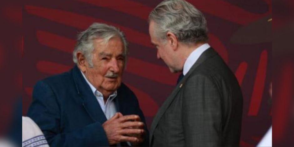 José Mujica y Santiago Creel.