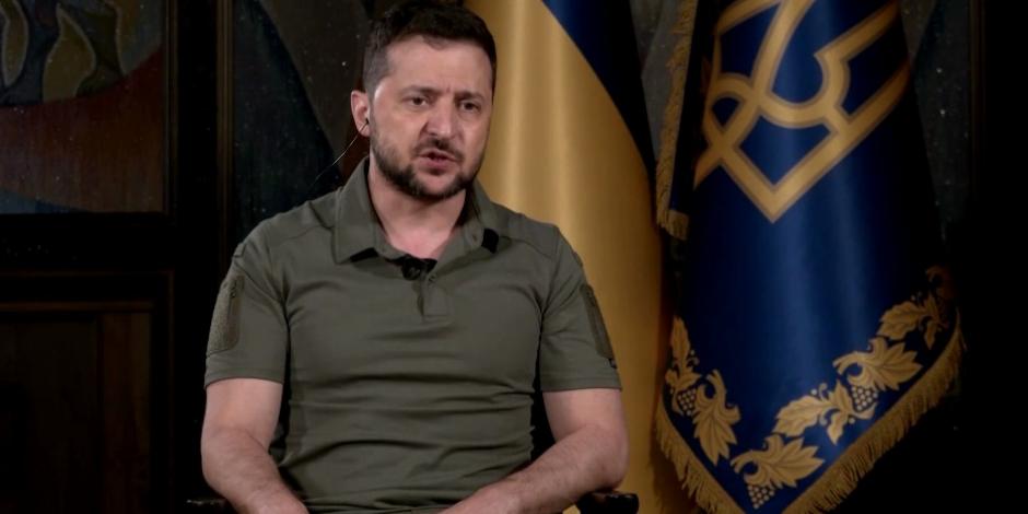 Volodimir Zelenski, presidente de Ucrania, sostuvo que no caerán en chantajes enemigos 