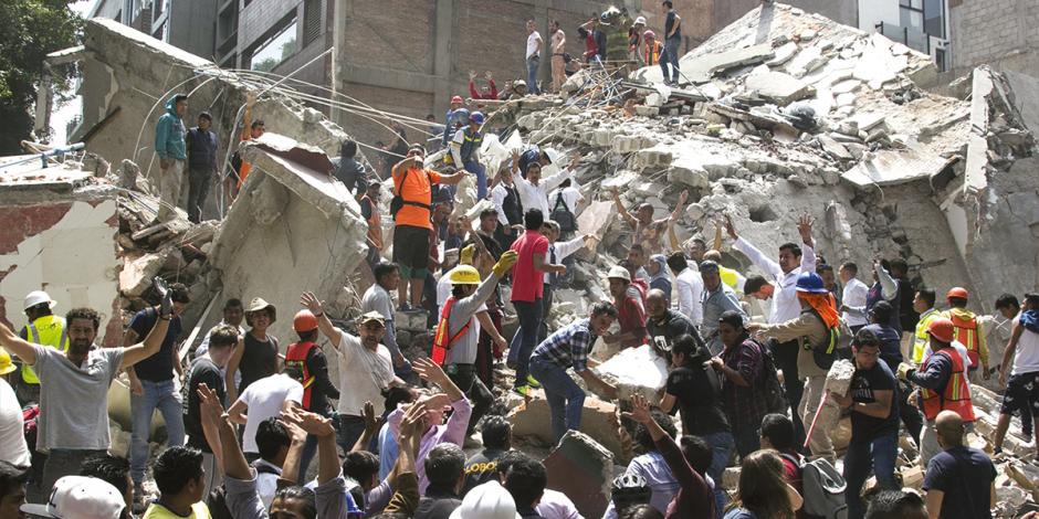 El 19 de septiembre del 2017, casas y edificios quedaron destrozados en su totalidad debido al terremoto de 7.1 grados Richter que sacudió la Ciudad de México.