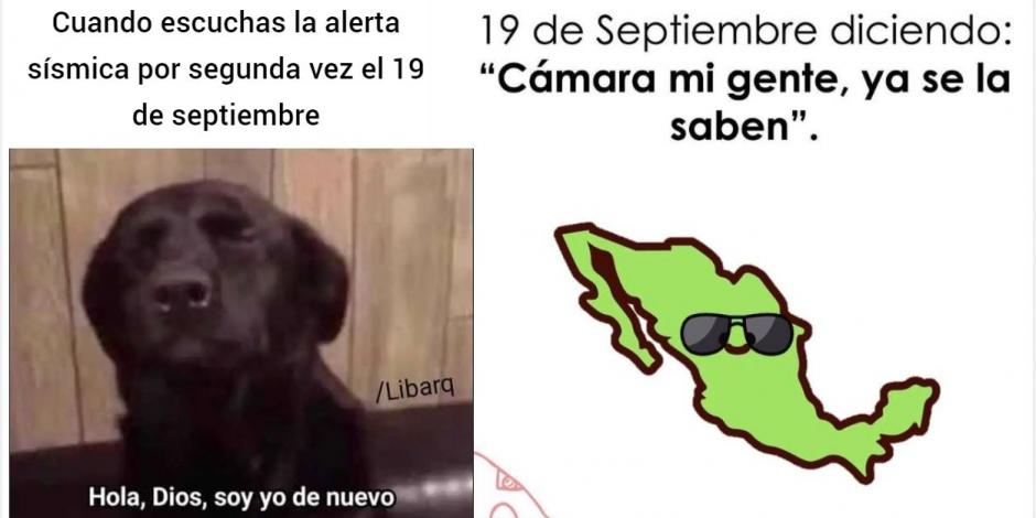 Los memes que dejó el sismo de hoy 19 de septiembre