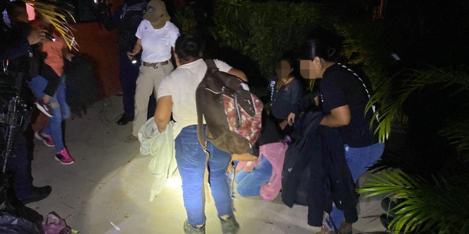 Rescatan a 270 migrantes en Veracruz.