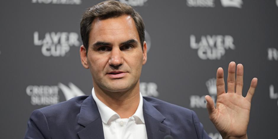 Roger Federer ofreció una conferencia de prensa en la cual habló acerca de su retiro del tenis.