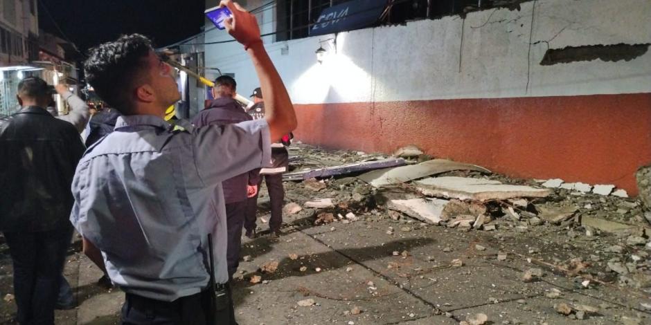 Atiende gobierno de Michoacán afectaciones tras sismo de esta madrugada