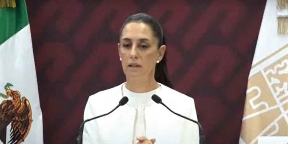 Claudia Sheinbaum, Jefa de Gobierno de la CDMX.