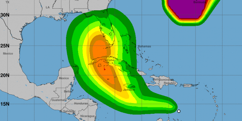 Se forma Depresión Tropical Nueve en El Caribe